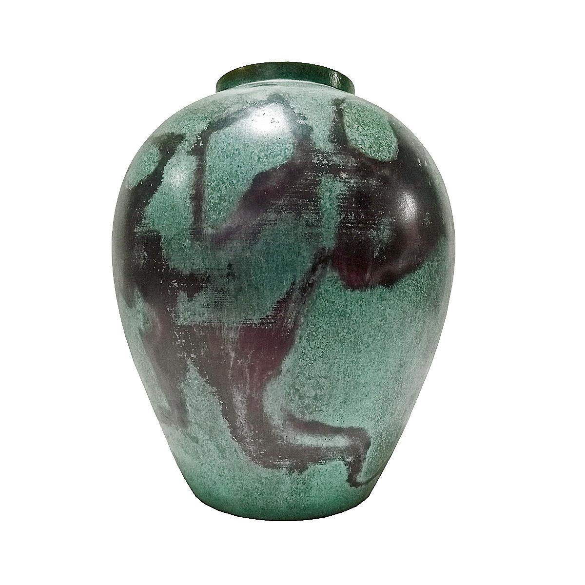 Japanische Ikebana-Vase aus Messing, frühes 20. Jahrhundert (Handgefertigt)