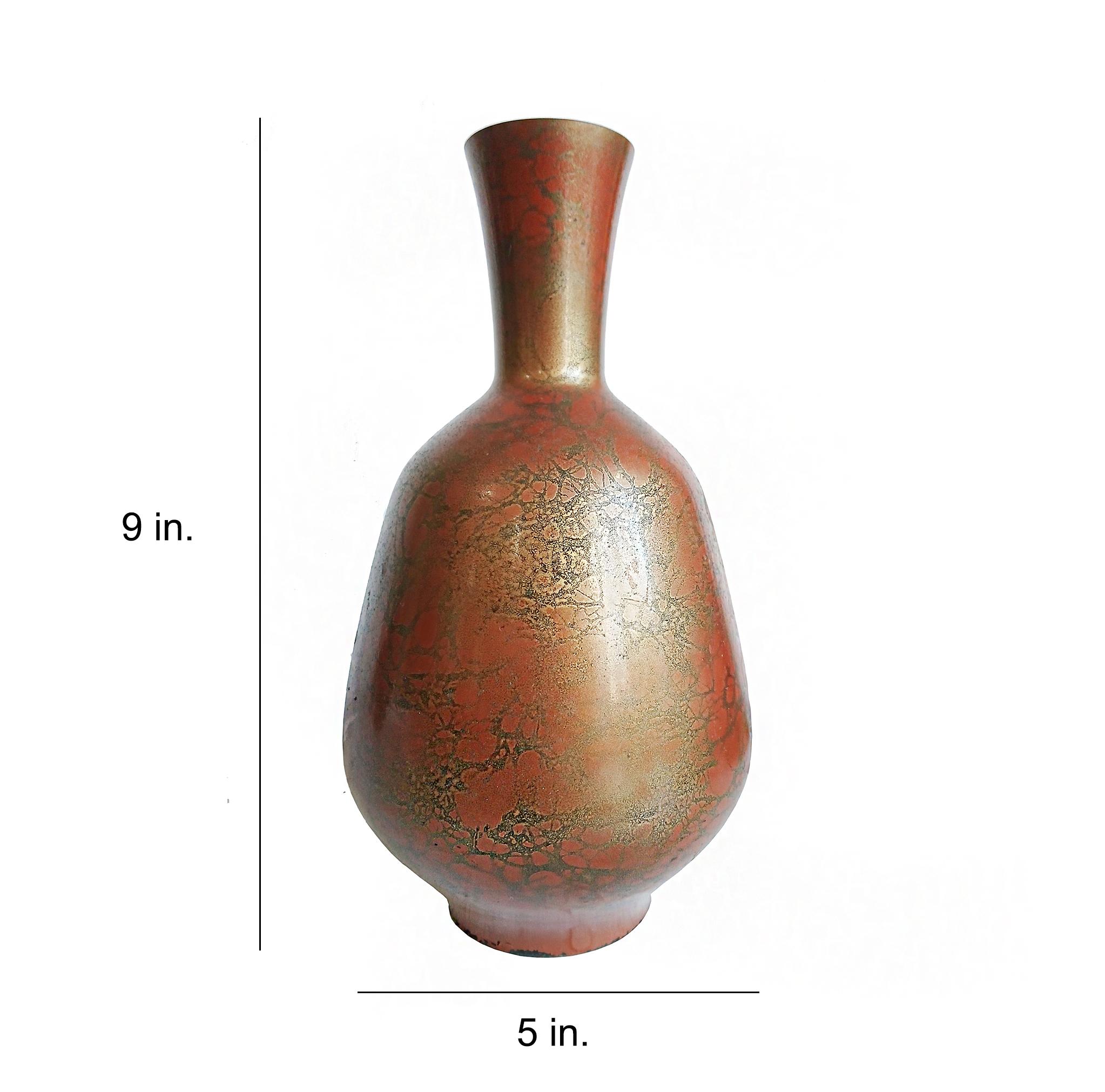 Vaso giapponese in ottone, inizio XX secolo in vendita 3