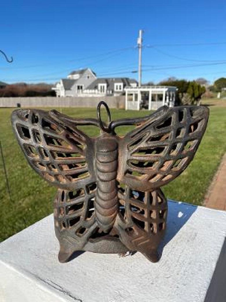 Japanese Brilliant Design Butterfly Wing Lighting Lantern In Good Condition In South Burlington, VT