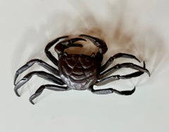 Japanese Bronze Articulated Crab Okimono Meiji by Yasunosuke Ryubundo VI
