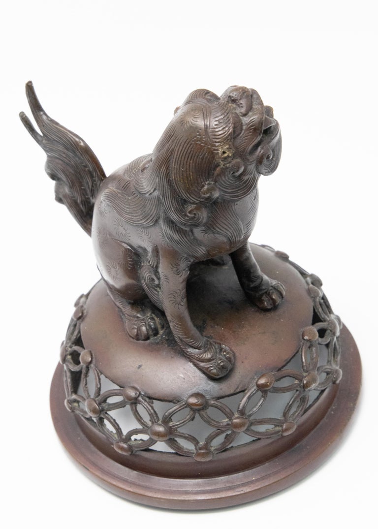 Japanese Bronze Incense Burner at 1stDibs