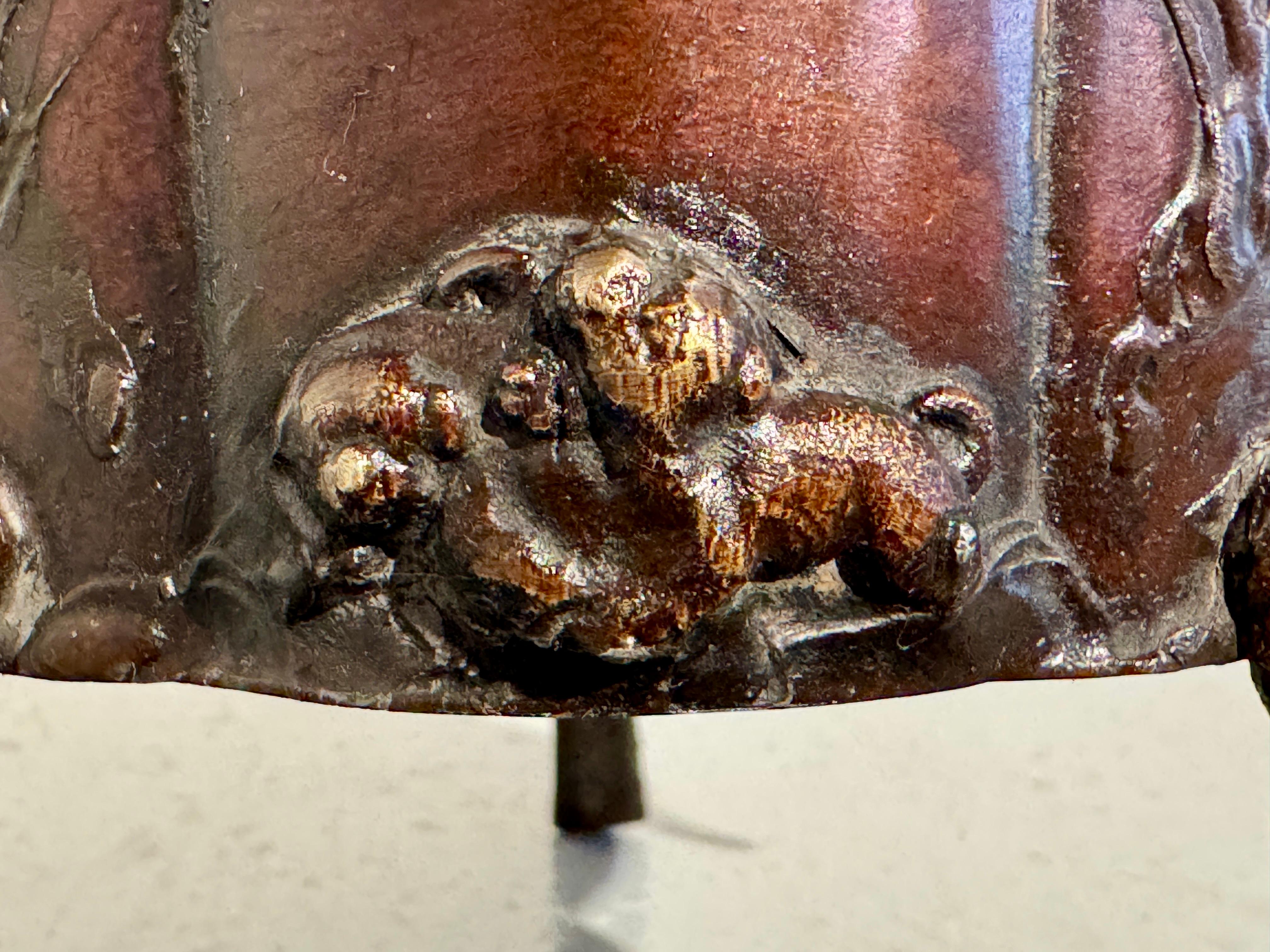 Japanese Bronze Incense Burner, Koro, Meiji Period, circa 1900, Japan 10