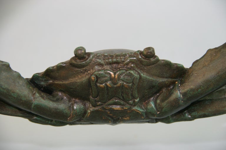Japanese Bronze Jumbo Crab For Sale 1