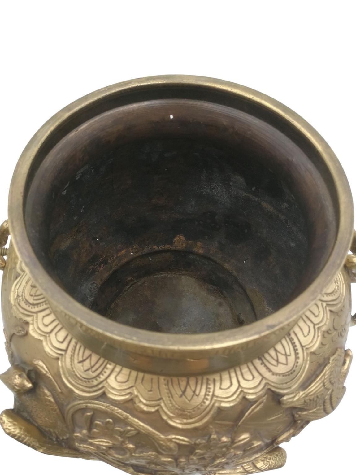 Japanese bronze Koro For Sale 12