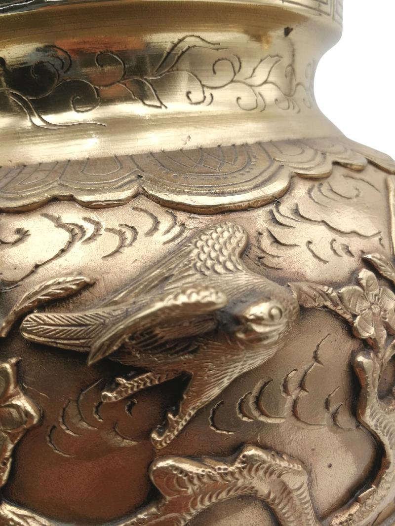 Japanese bronze Koro  For Sale 4