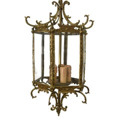 Japanese Bronze Lantern, Early 20th Century