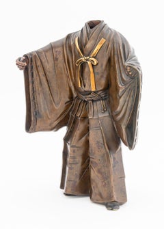 Japanese Bronze Noh Figures, 3
