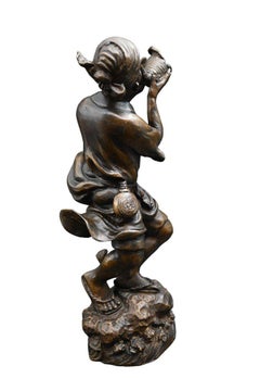 Japanese bronze Okimono , Edo period