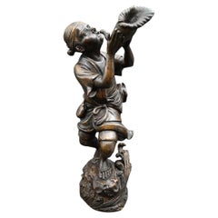 Japanisches Okimono aus Bronze, Edo-Periode