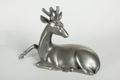 Japanese Bronze Stag with Third Eye