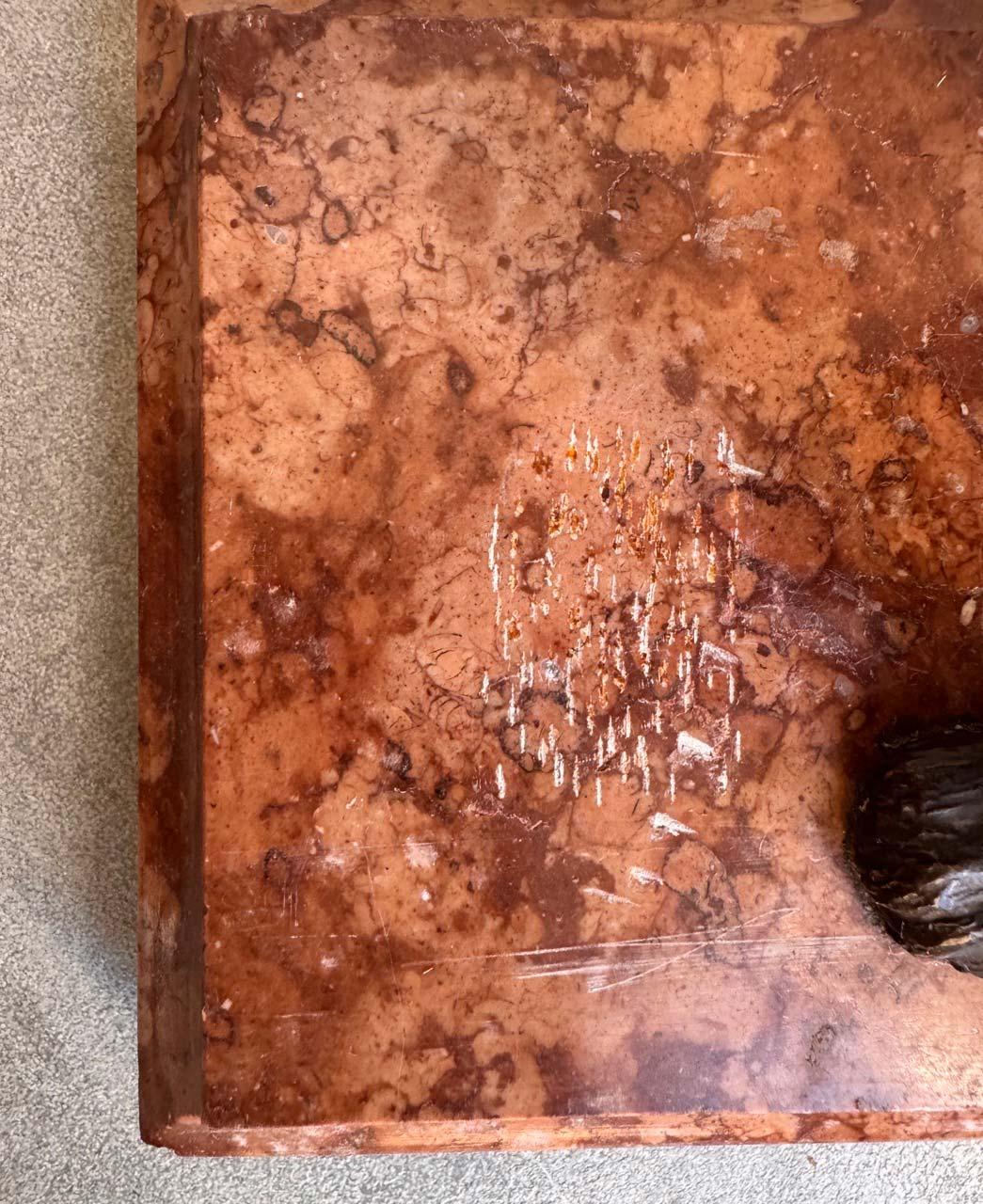 Scultura giapponese di tigre in bronzo su base di marmo, periodo Meiji, fine XIX secolo in vendita 3