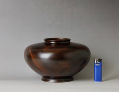 Japanese Bronze Vase by Seizan