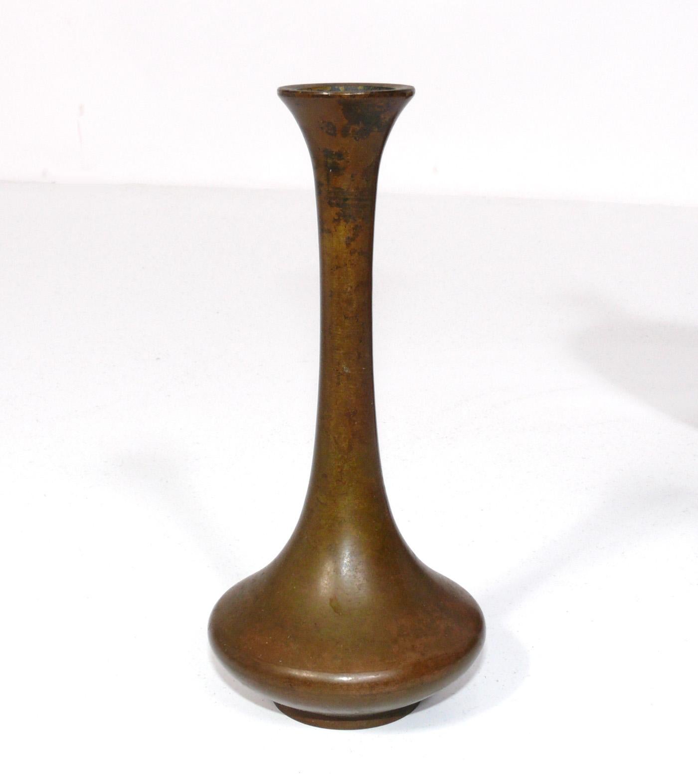 Japonisme Japanese Bronze Vase Collection  