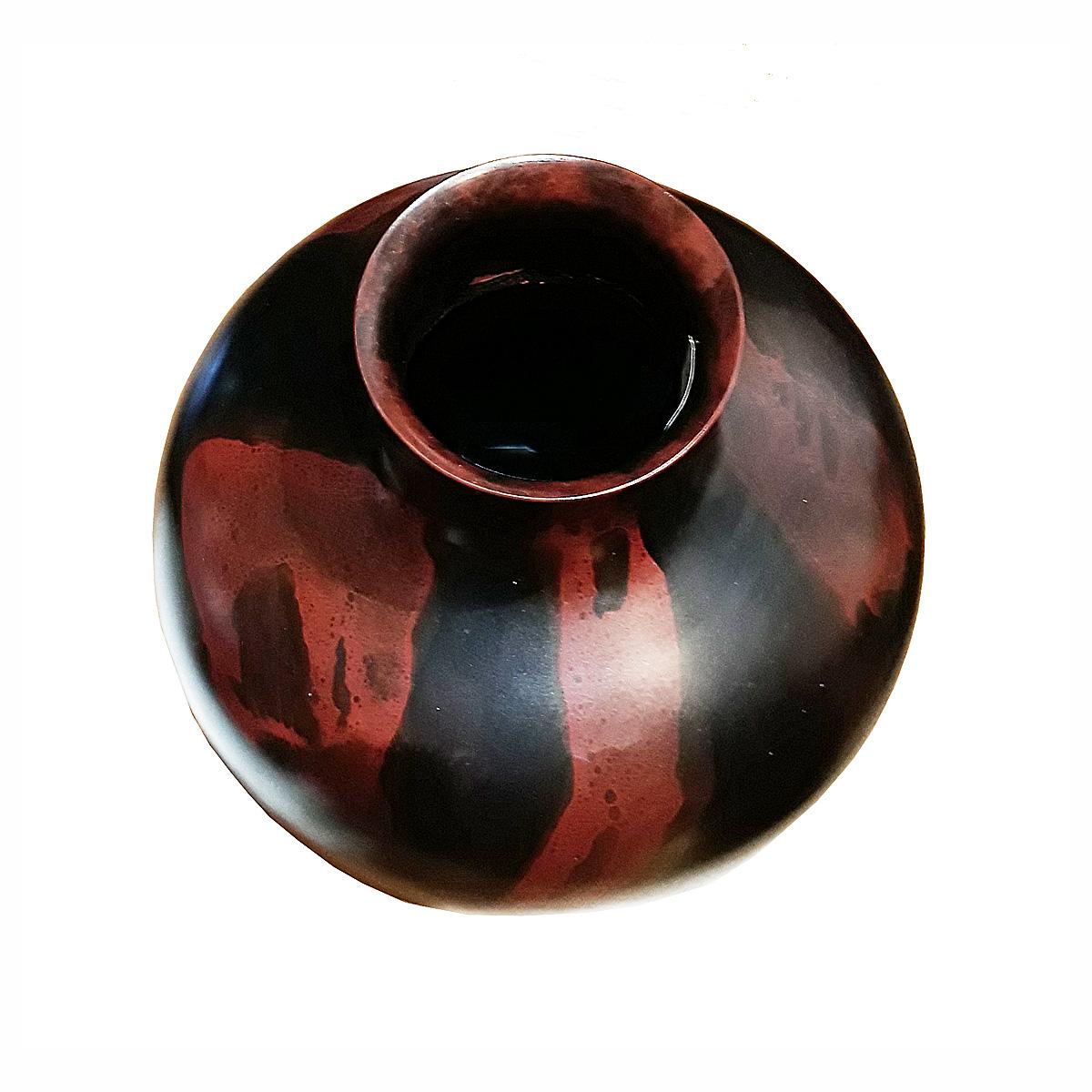 Japanese Bronze Vase, Early 20th Century 1