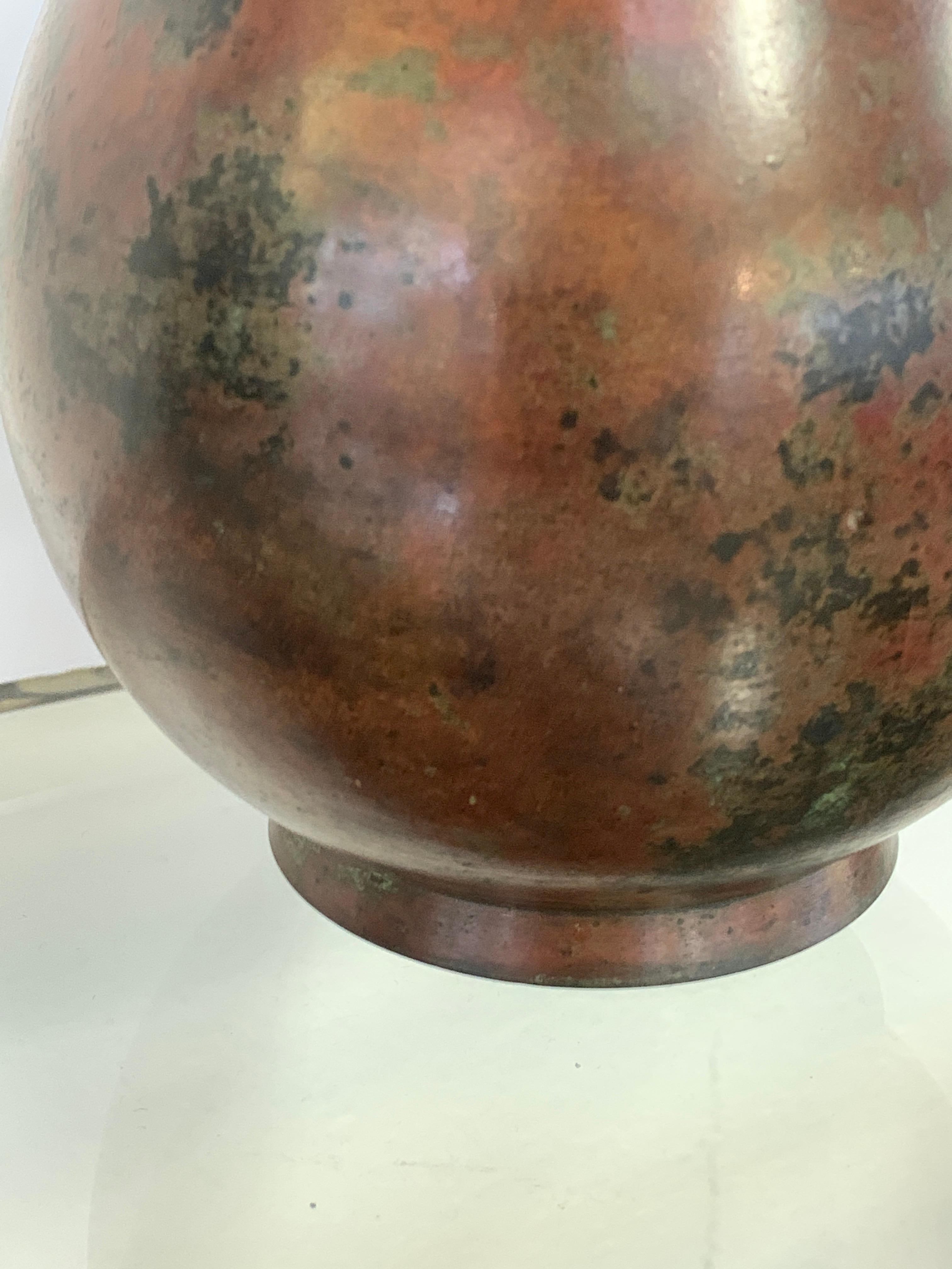 20th Century Japanese Bronze Vase