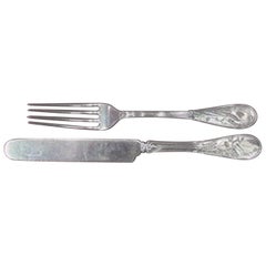 Japanese by Tiffany & Co. Sterling Junior Set 2-Piece Knife and Fork