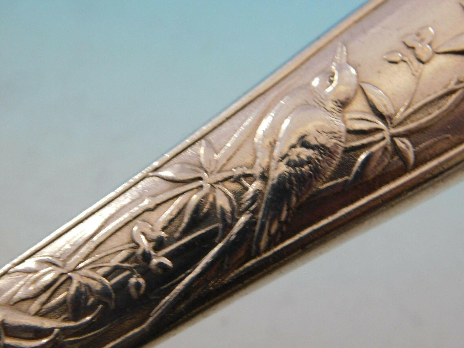Japanese by Tiffany and Co. Sterling Silver Dinner Knife Blunt Sp Blade In Excellent Condition In Big Bend, WI