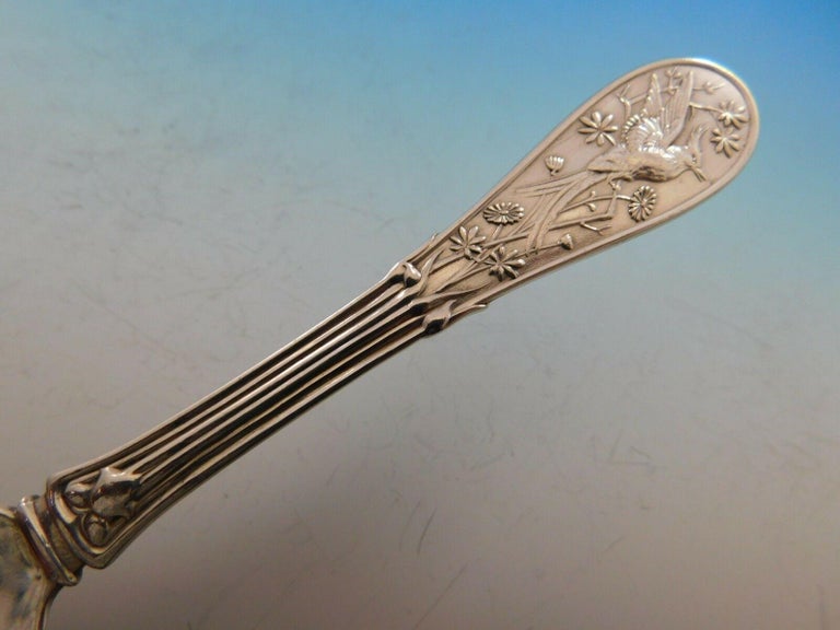 Japanese by Tiffany and Co. Sterling Silver Fish Knife Flat AS Curved ...