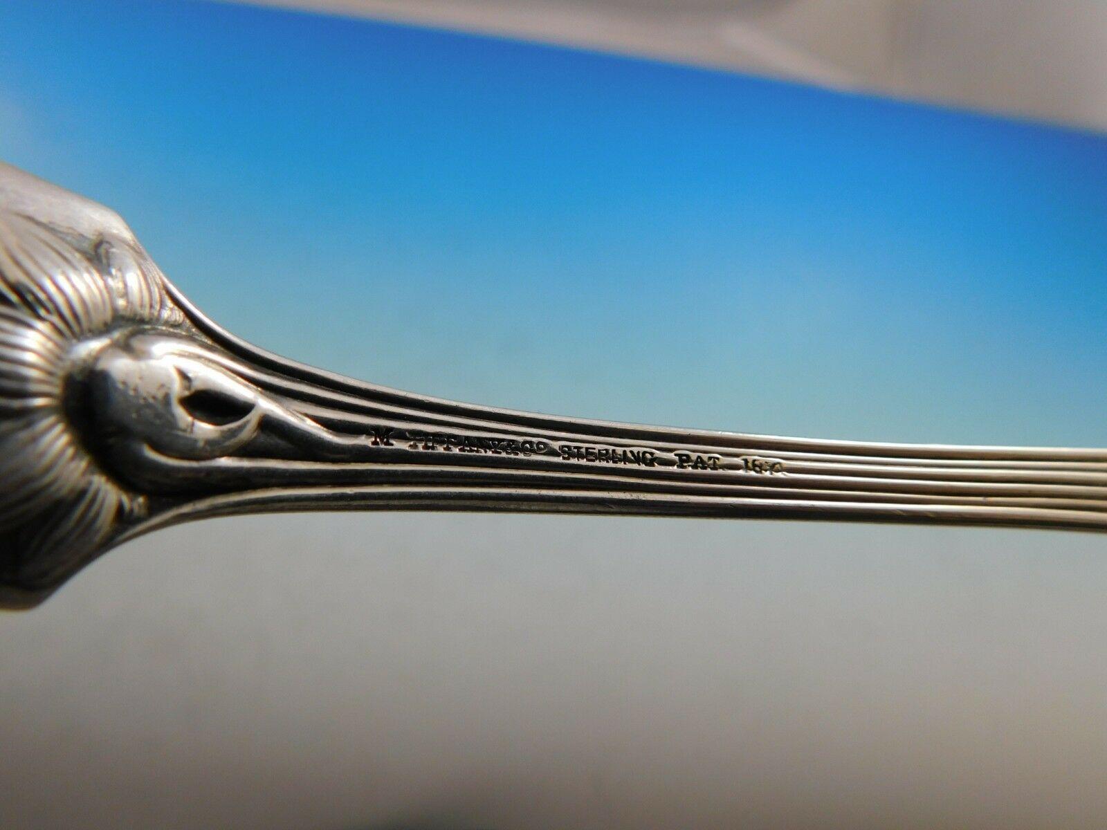 Japanese by Tiffany & Co. Sterling Silver Fish Serving Fork 5-Tine In Excellent Condition In Big Bend, WI