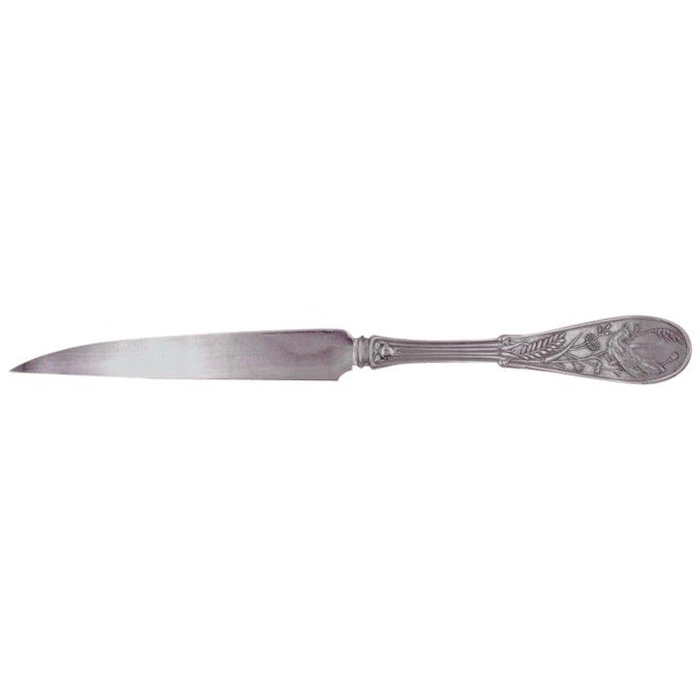 Japanese by Tiffany and Co. Sterling Silver Fruit Knife Flat Handle AS ...