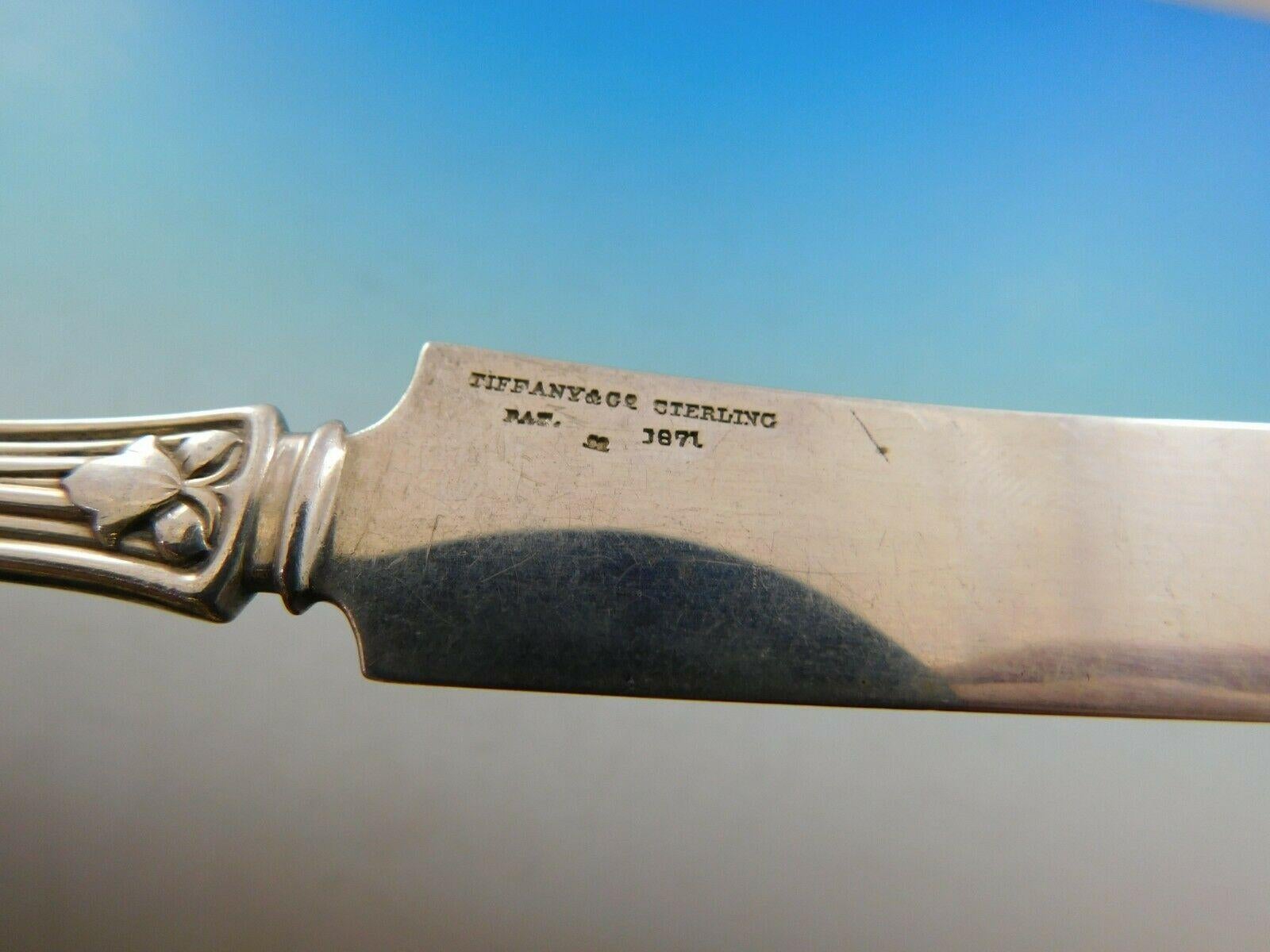 20th Century Japanese by Tiffany & Co. Sterling Silver Individual Fish Knife