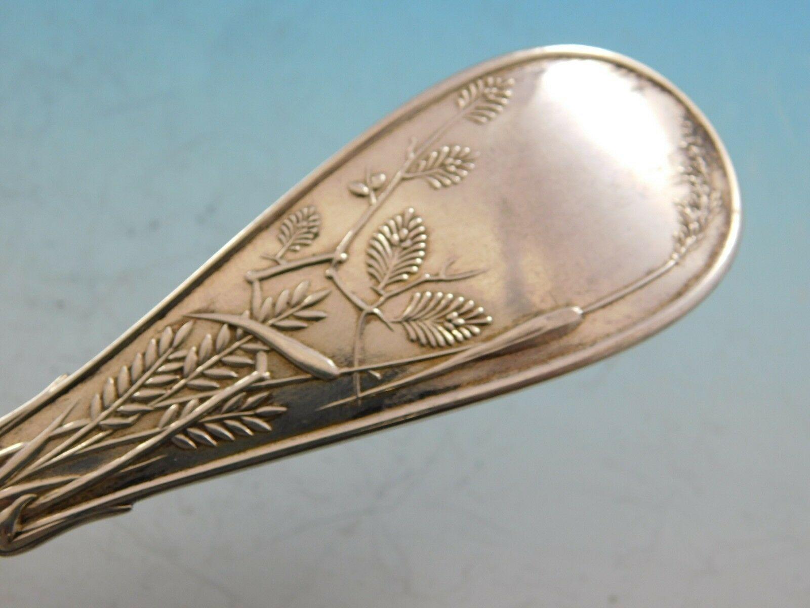 Japanese by Tiffany & Co. Sterling Silver Salad Serving Fork Bird Motif 2
