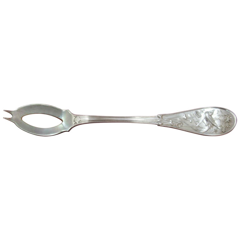 Japanese by Tiffany and Co. Sterling Silver Olive Spoon Ideal Custom