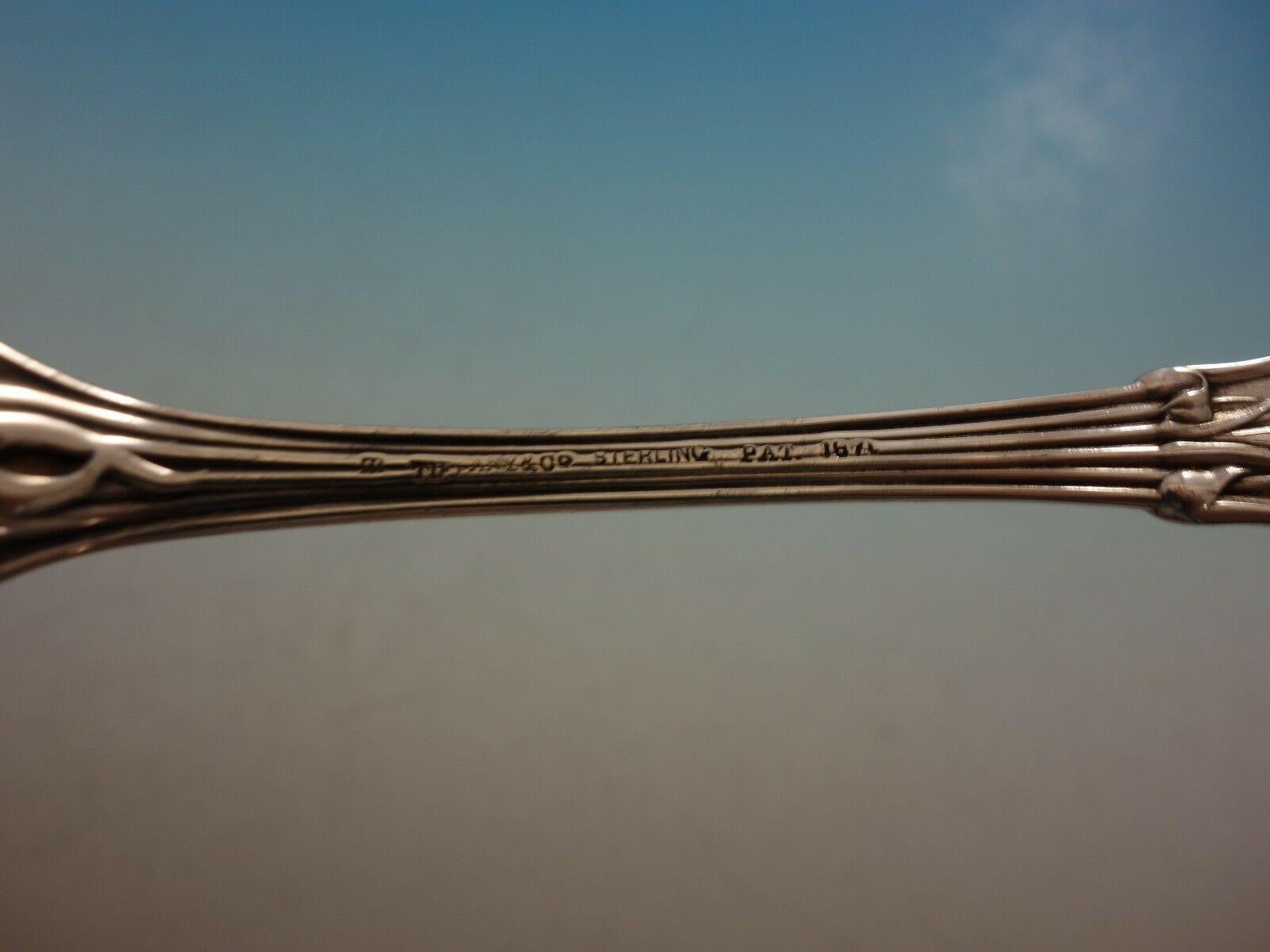 Japanisch von Tiffany & Co. Sterlingsilber Pap-Löffel in Originalverpackung 2
