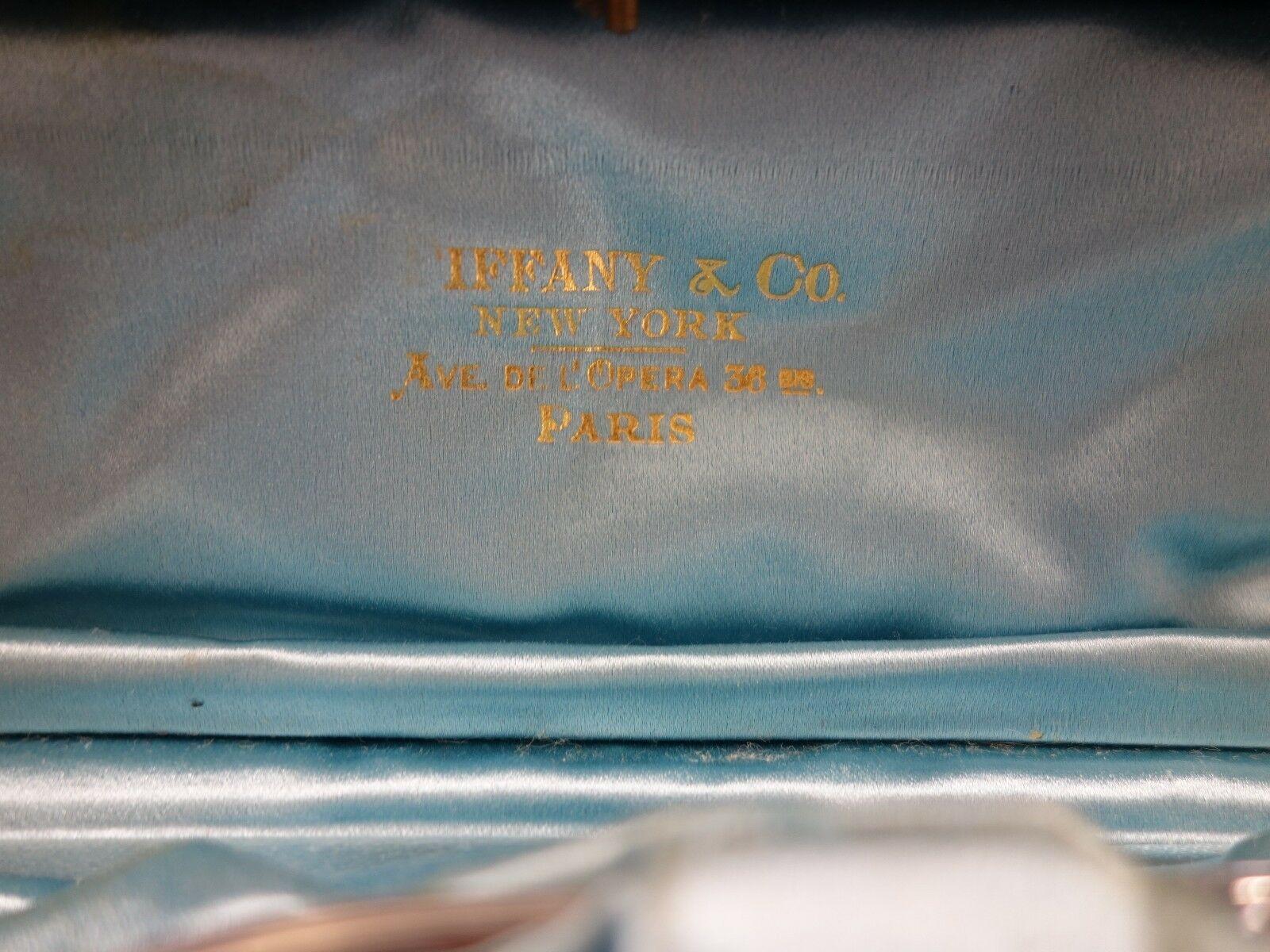 Japanisch von Tiffany & Co. Sterlingsilber Pap-Löffel in Originalverpackung 3