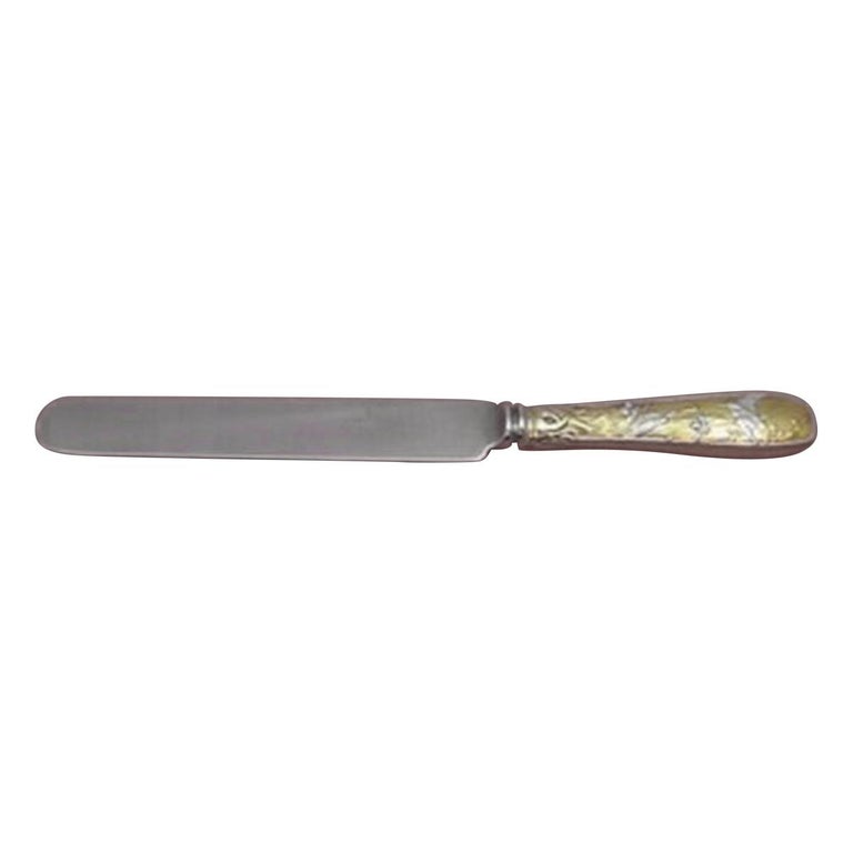 Japanese by Tiffany and Co. Sterling Silver Regular Knife with Gold ...