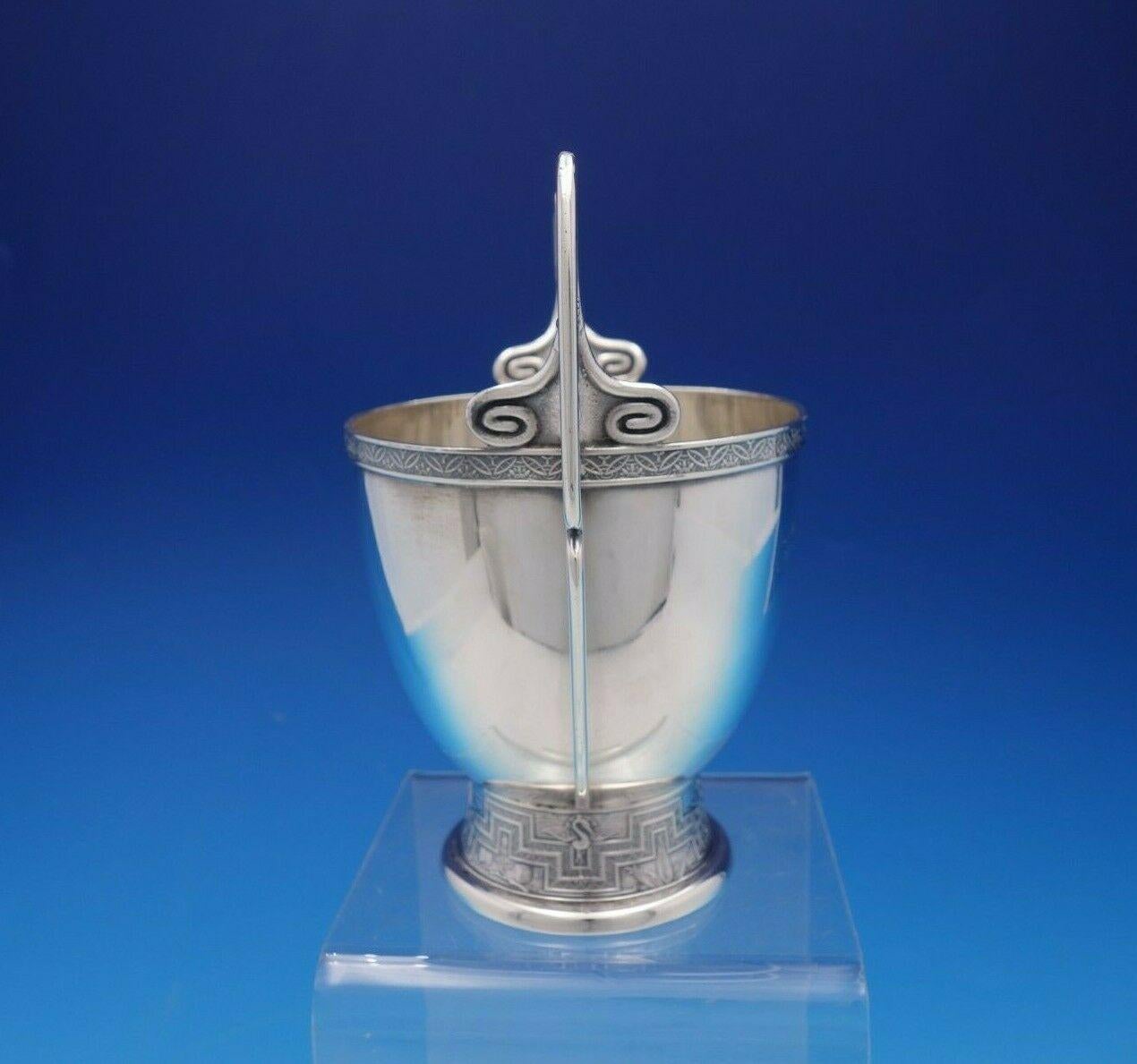 Japanese by Tiffany & Co Sterling Silver Sugar Bowl with Wings #3205M9248 1