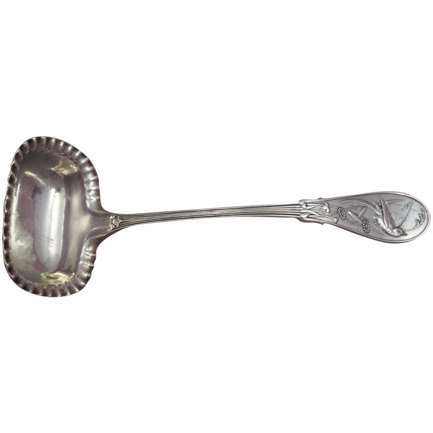 Tiffany and Company Japanese Pattern Sterling Silver Ladle For Sale at