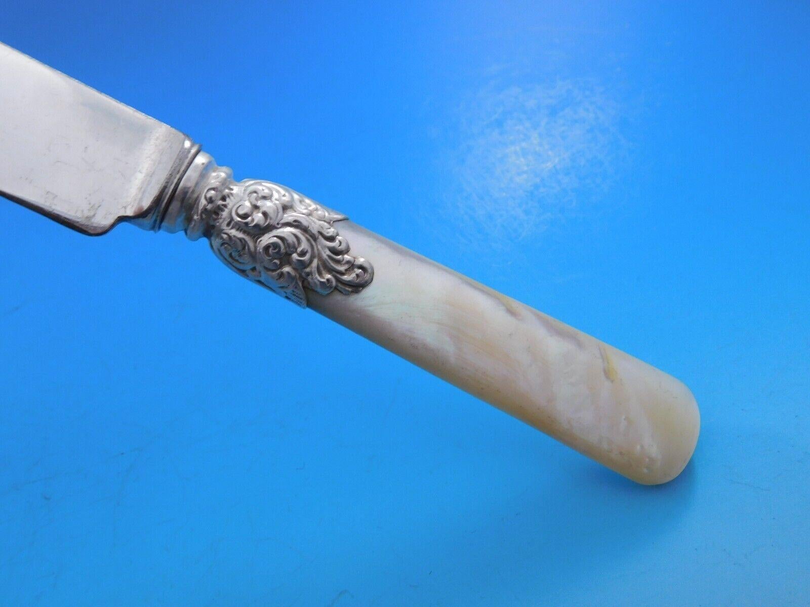 Japanese by Whiting Set di posate in argento Sterling 8 Servizio 53 pezzi Uccelli Estetici in vendita 1