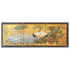 Japanese Byobu - Six Panel Japanese Screen