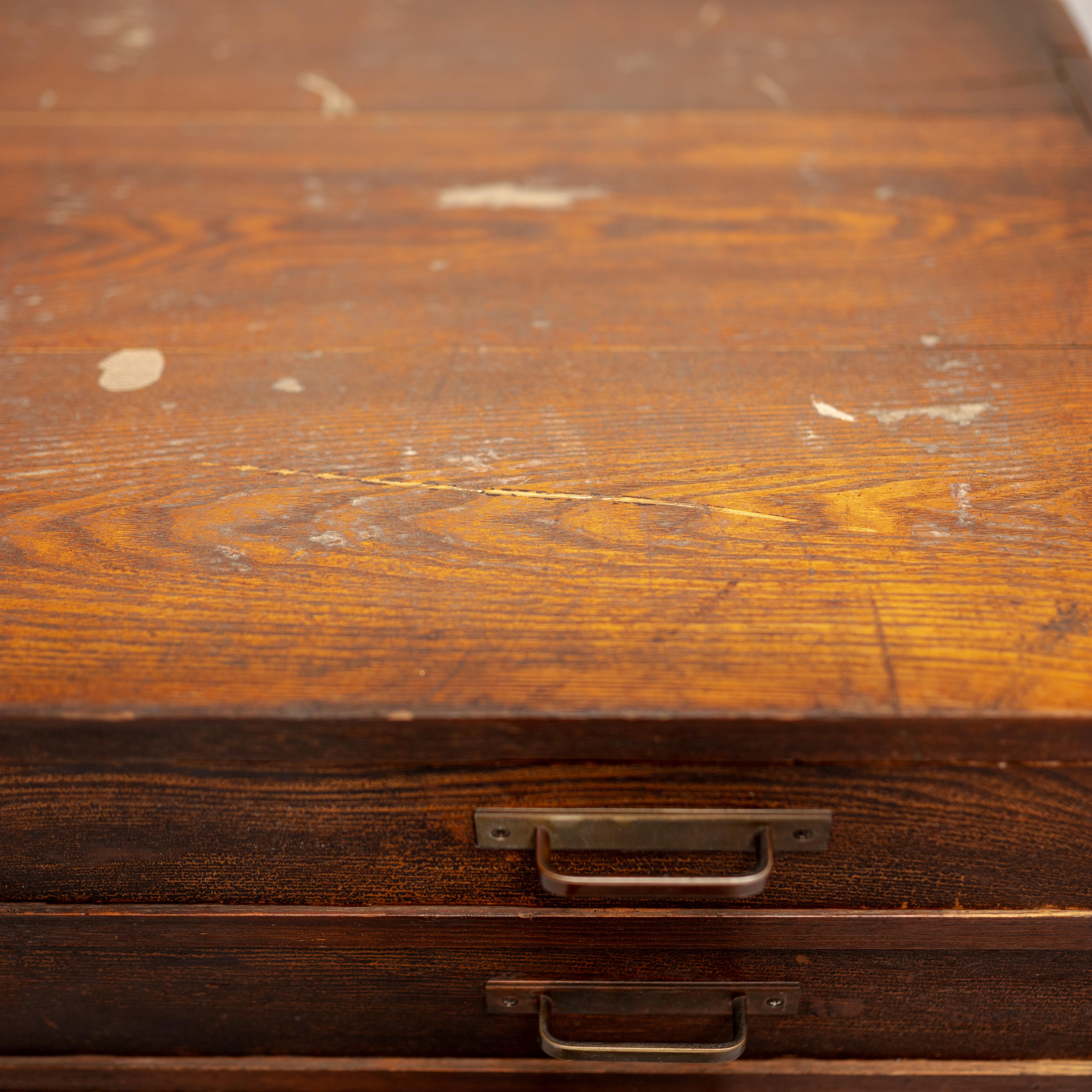 Gabinetto giapponese con cassetti, Giappone, Wabi Sabi, inizio XX secolo in vendita 4