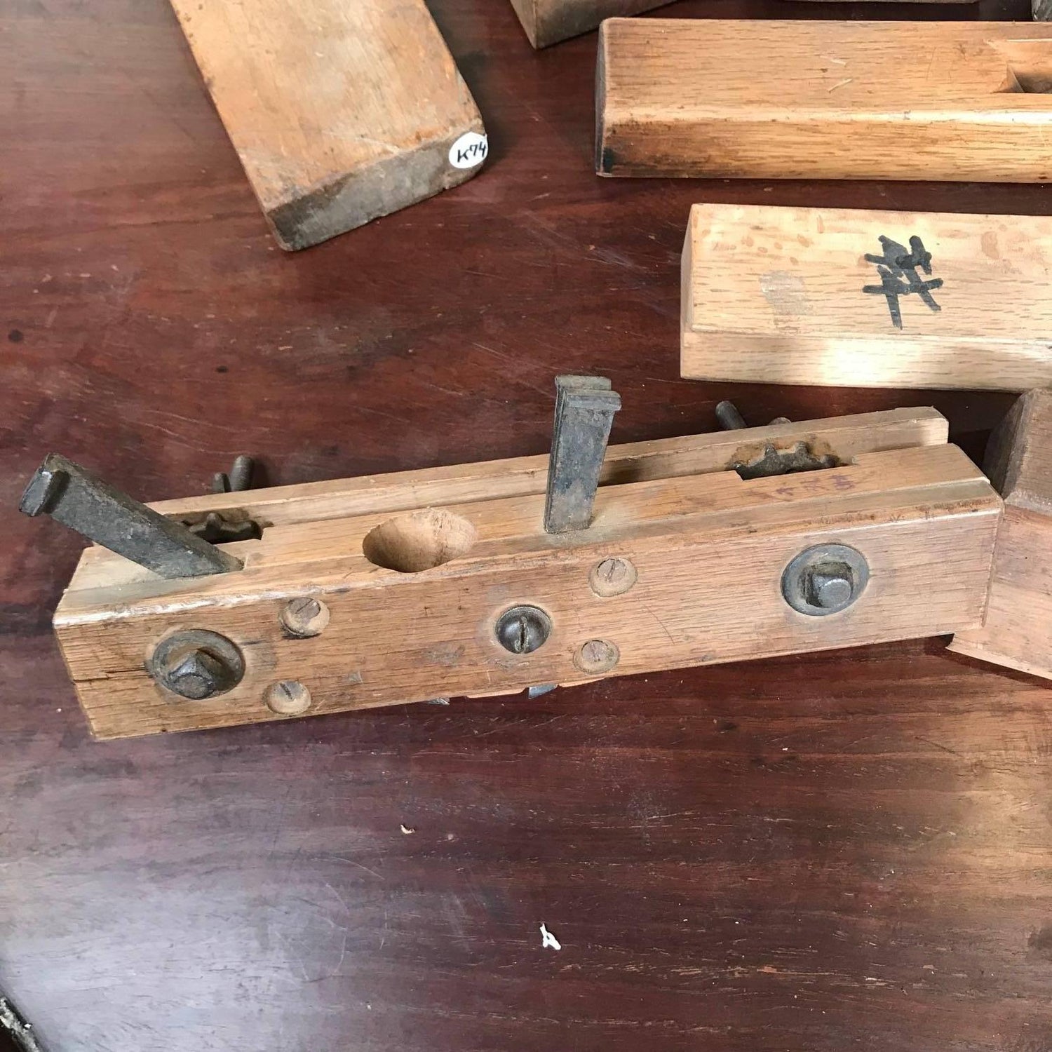 Japanese Carpenter S Cache 11 Vintage Professional Wooden Planes