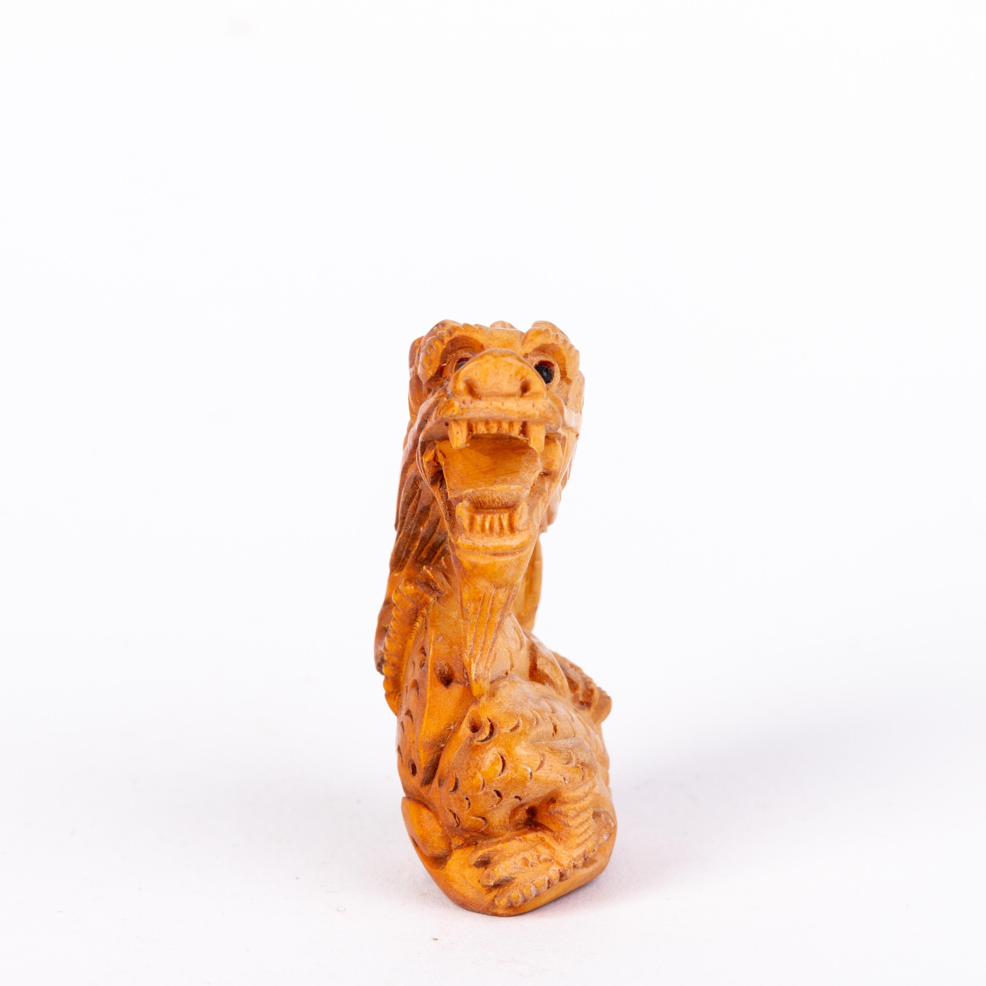 Japanese Carved boxwood Netsuke Inro Ojime
Good condition
From a private collection.
Free international shipping.