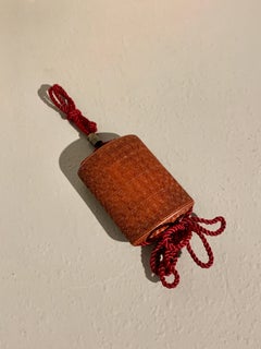 Japanese Carved Cinnabar Lacquer Inro, Meiji Period, late 19th c, Japan