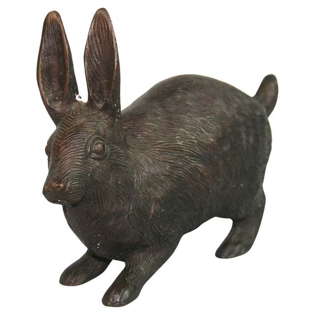 Antique Japanese Bronze Sculpture of a Peasant Worker 1920's For Sale ...