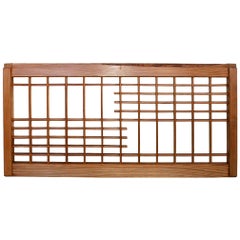 Japanese Cedar Ranma Panel