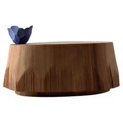 Japanese Cedar Wood Box with Arita Porcelain Vase 'Hope' by Mario Trimarchi