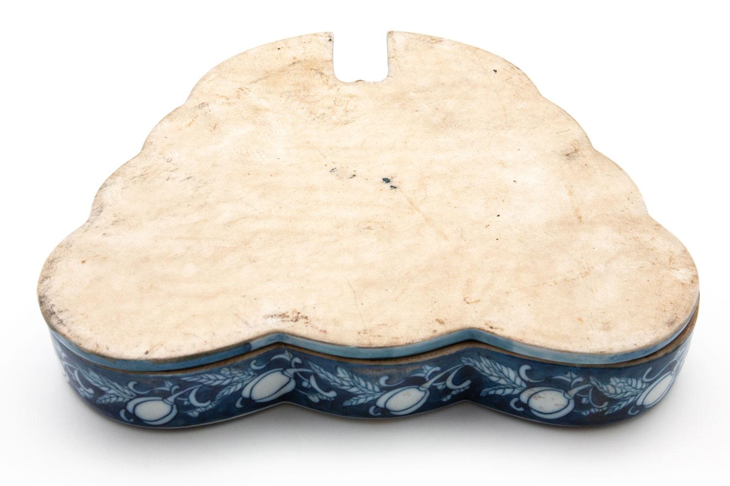 20th Century Japanese Ceramic Butterfly Box