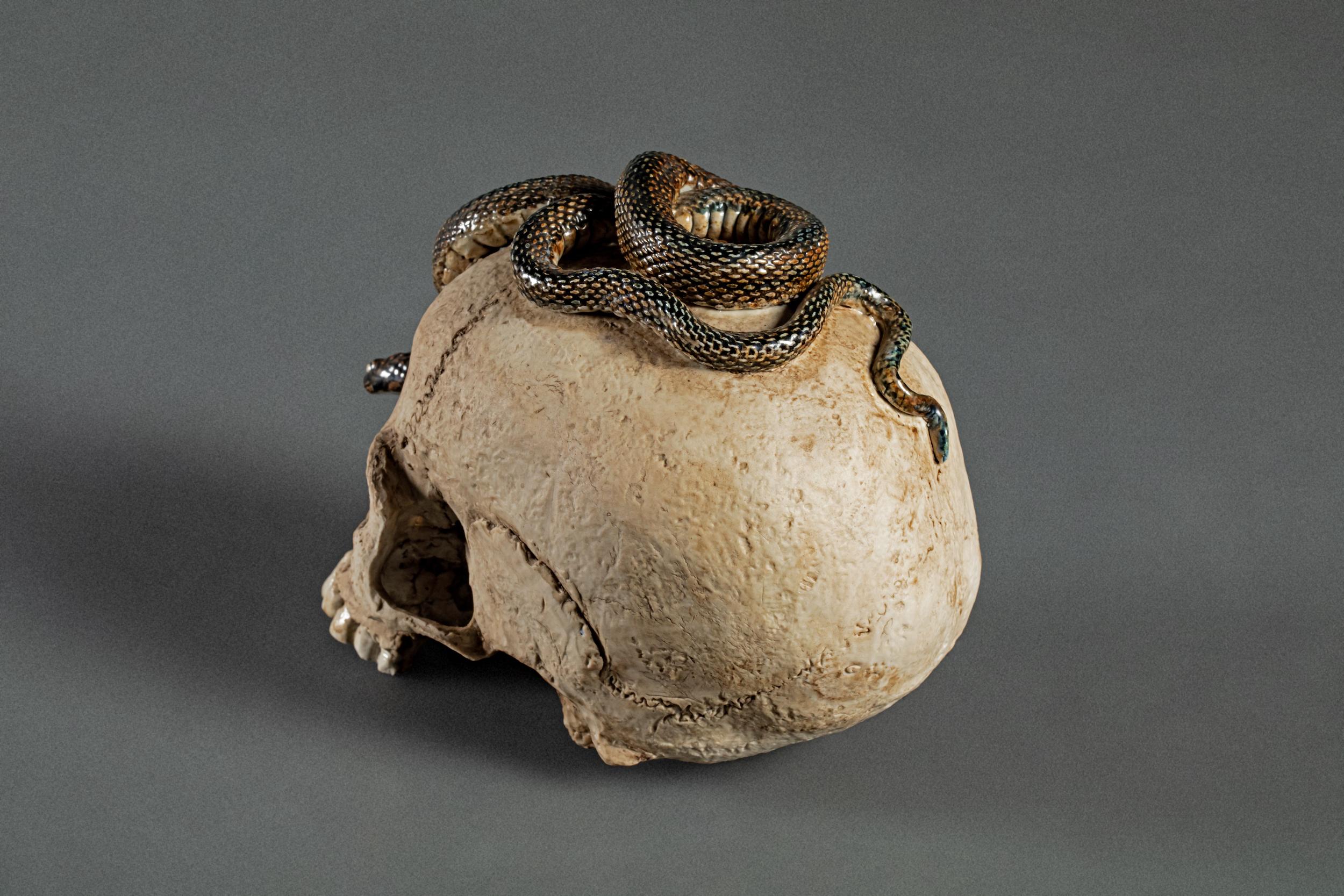 japanese snake with human head