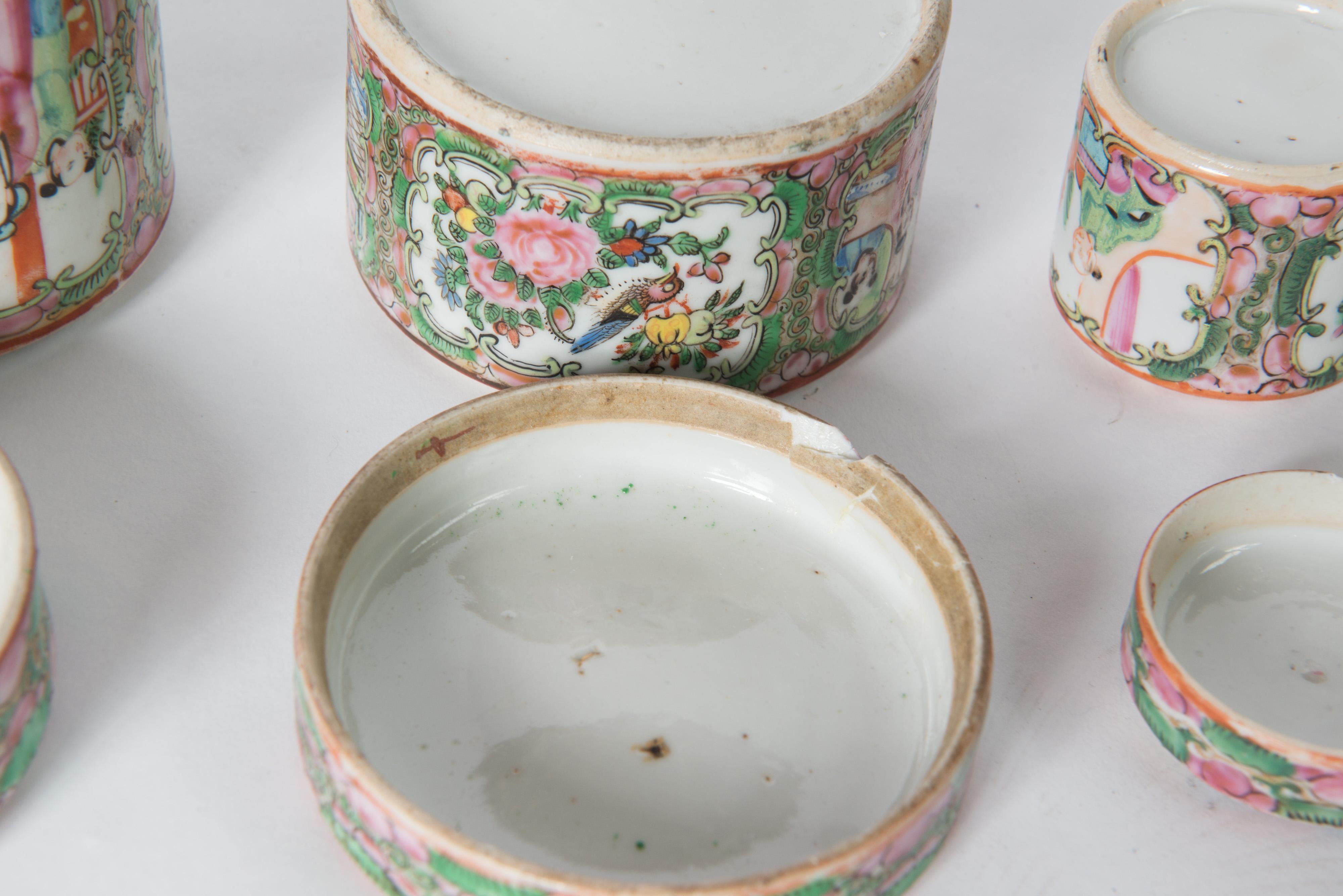 Japanisches japanisches Keramikgefäß-Set 3