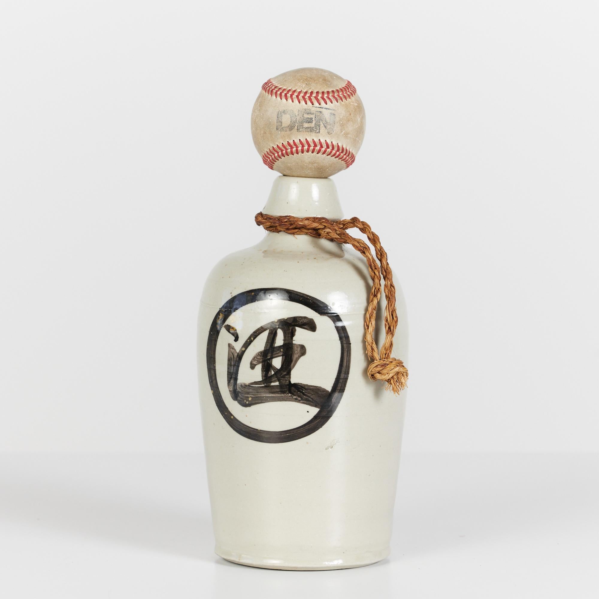 Mid-Century Modern Japanese Ceramic Tokkuri Bottle