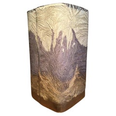 Japanese Ceramic Vase by Ito Kozo -Born in 1932 -  Frozen glaze -