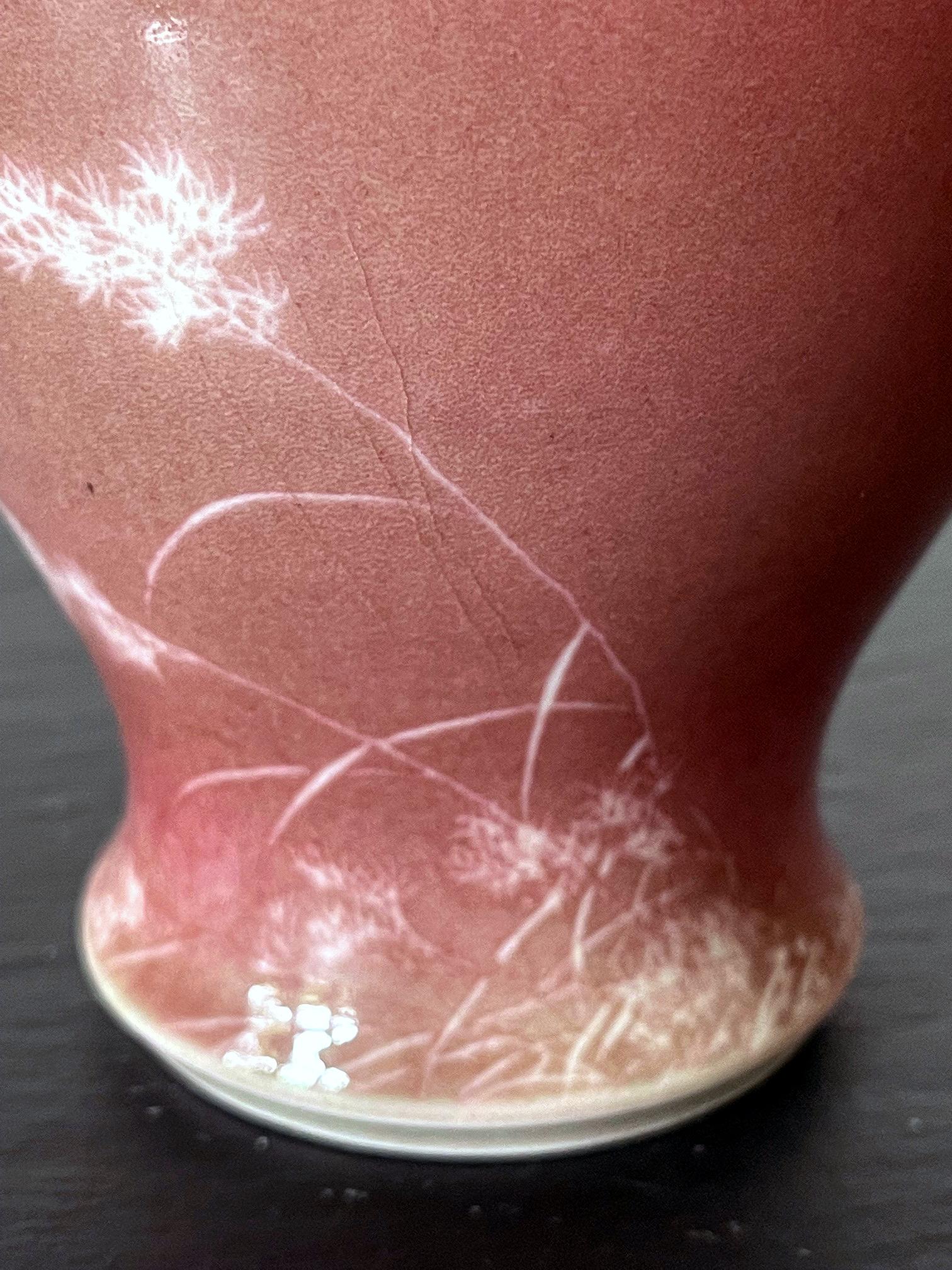 Japanese Ceramic Vase by Makuzu Kozan 7