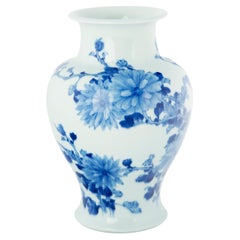 Japanese Ceramic Vase by Makuzu Kozan