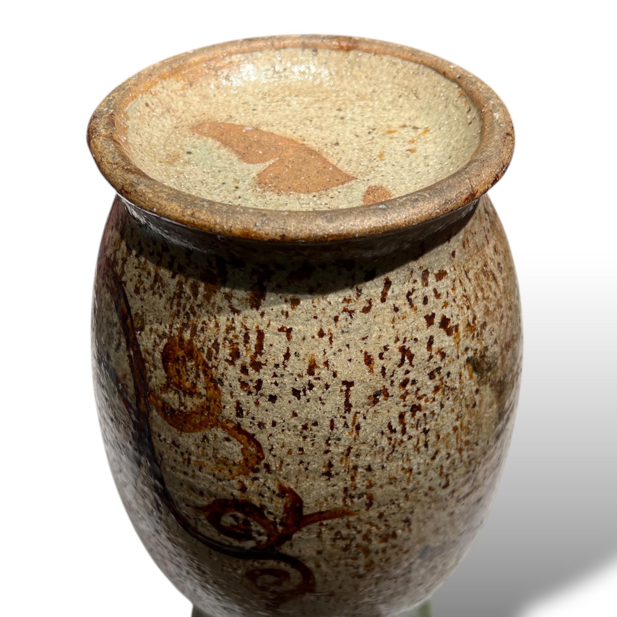 Ceramica Vaso in ceramica giapponese con cavalli, Somayaki, Giappone, 1830 circa in vendita