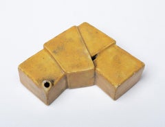 Japanese Ceramic Water Dropper, Folded Paper Design